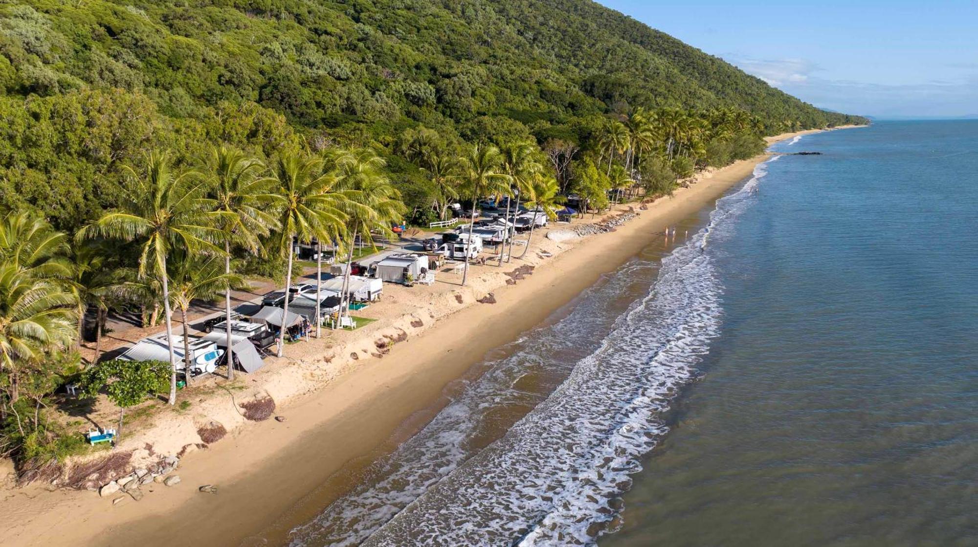 Ellis Beach Oceanfront Holiday Park Palm Cove Esterno foto